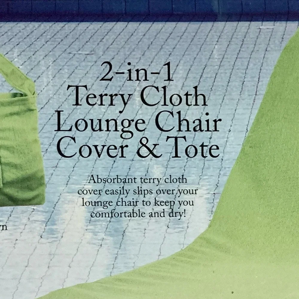 Lounge Chair Cover & Tote